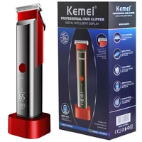 original kemei adjustable powerful 5 speed hair clipper for men electric beard hair trimmer rechargable hair cutting machine