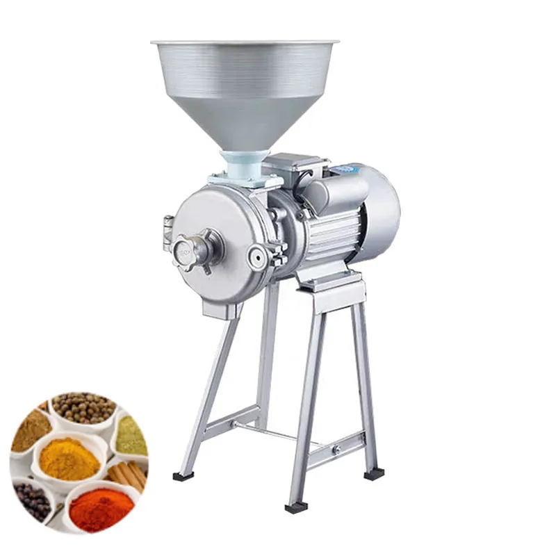 

Factory Wet Dry Grain Grinder Machine Commercial Electric Ultra-Fine Rice, Corn, Wheat, Feed Grinding Mill