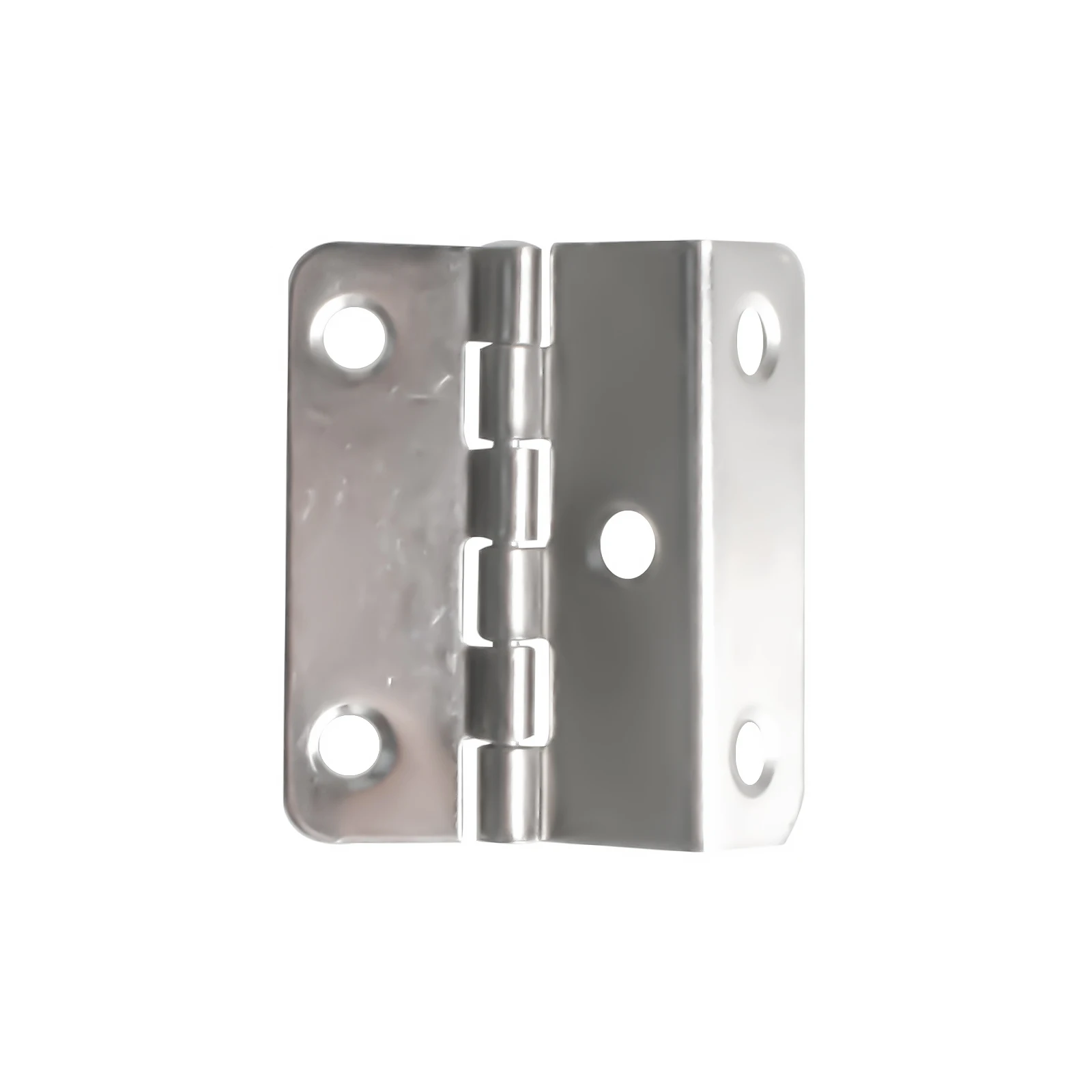 

Triple fold 5-hole 41mm furniture hardware accessories, silver plated nickel clip, 12mm plate bending, single bending