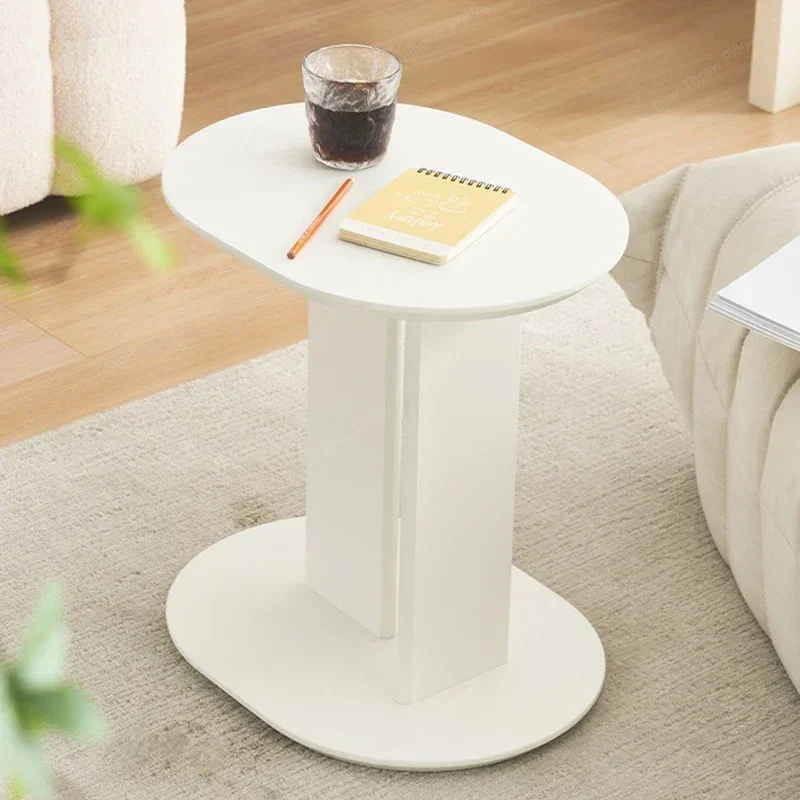 Белый кофейный столик Декор подноса дизайнерский простой салонный угловой