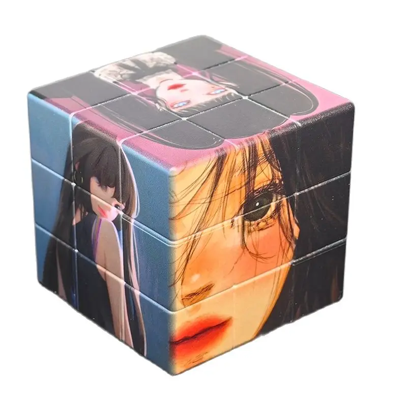 

Children's Fidget Toys 3x3x3 Magic Cube Puzzle Education Toys Kid's Gifts Anti Pressure Magnetic Speed Cubo Magico For Adult
