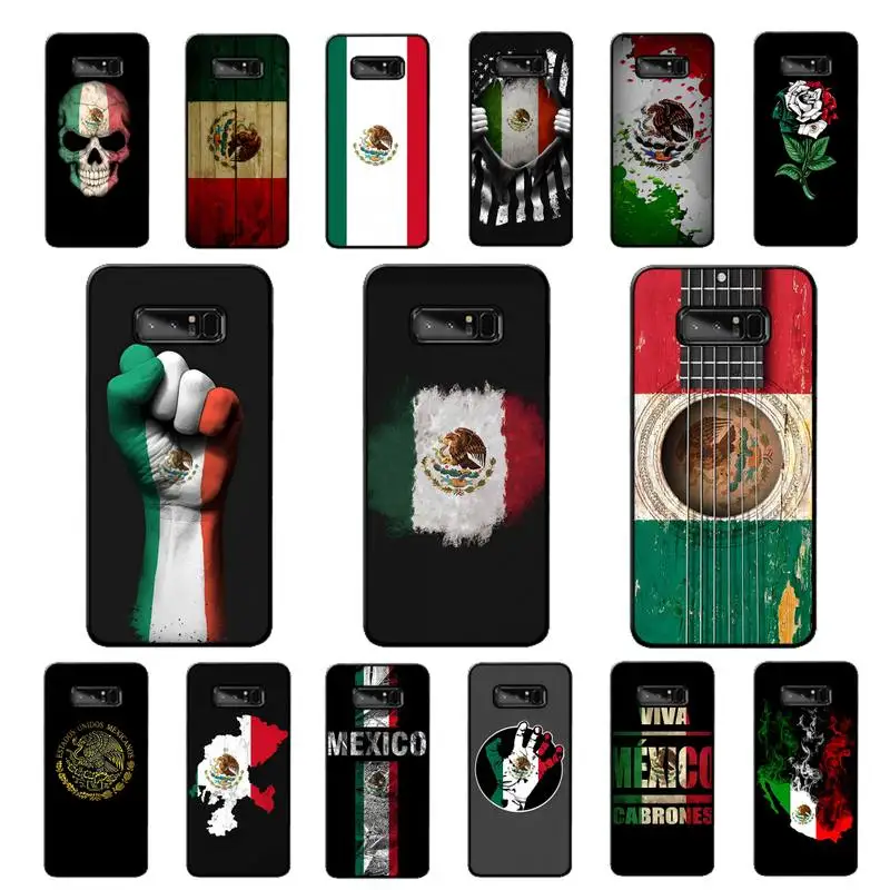

Mexico Flag Phone Case for Samsung Note 5 7 8 9 10 20 pro plus lite ultra A21 12 02