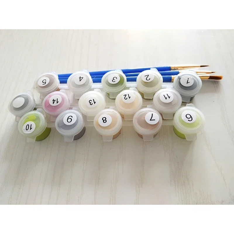 112421 DIY Digital Painting By Numbers HandPainted Oil Kill Time Home Decor Accessories