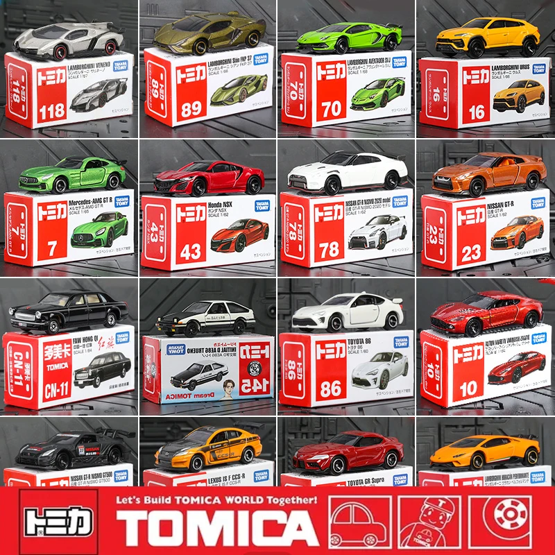 Мини-модель автомобиля Takara Tomy Tomica масштаб 1/64 литой под давлением из