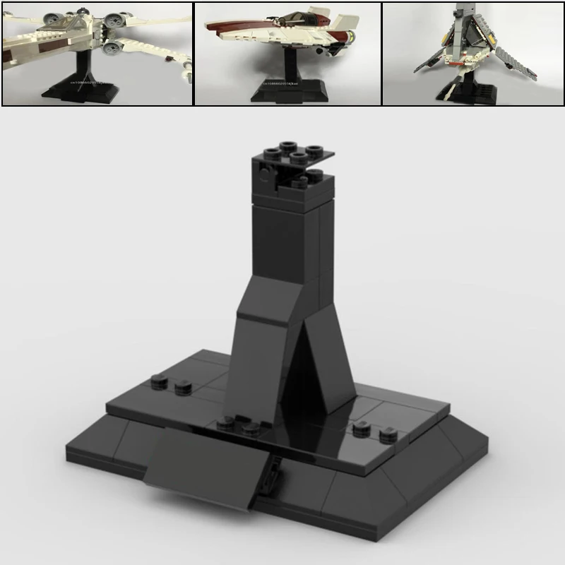 48 шт. универсальная витрина MOC (только кронштейн) для модели 75081 75003 75301 творческие