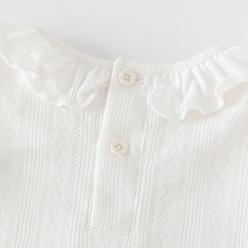 Комбинезон для маленьких девочек с цветочным рисунком комплект из двух