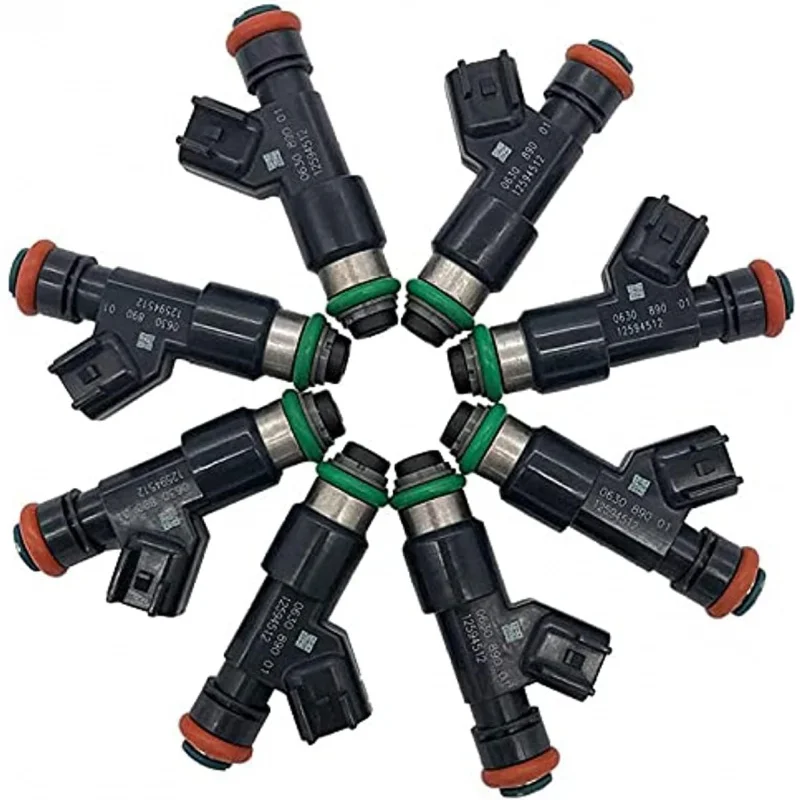 OEM 12594512 217-2436 Топливная форсунка 8 шт. совместимая с шеврон-т Tahoe 4.8L 5.3L GMC Yuko-n Sierr-a