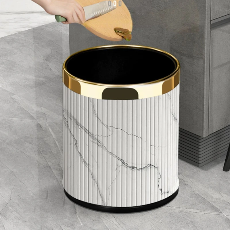 Kitchen Recycling Trash Bins Bucket Garbage Paper Basket Bathroom Trash Can Toilet Bucket Dustbin Cubo De Basura Garbage Bin
