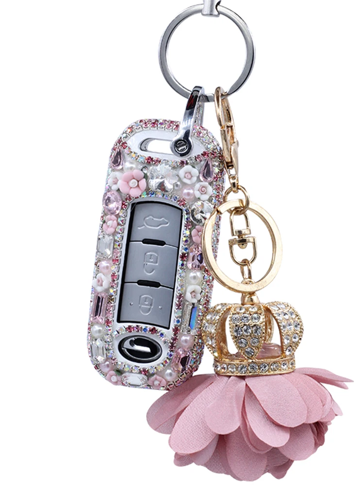 

Key Fob Cover For Trumpchi gs3 gs4 gs5 ga3 ga4 ga5 ga6 Key Case Key Chains Car Accessories For Girls