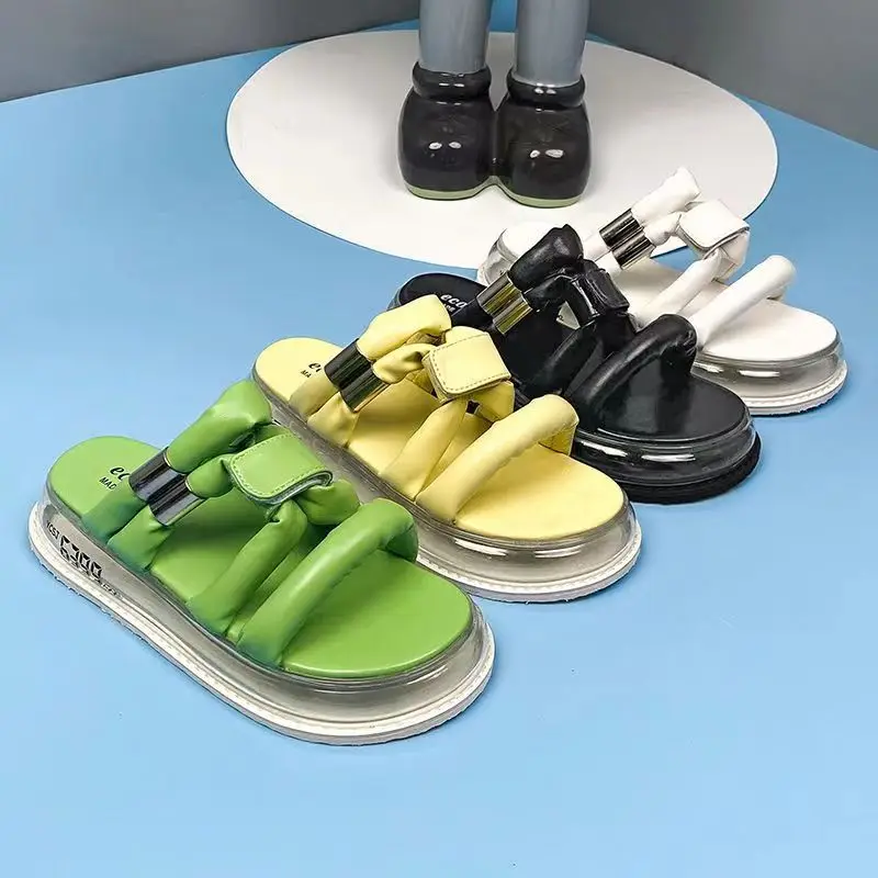 

woman soft summer sandals,shoes flat women shoe PW228721