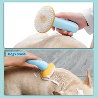 dogs shampoo massager brush bathroom puppy cat massage comb grooming shower brush for bathing soft brushes pet supplies