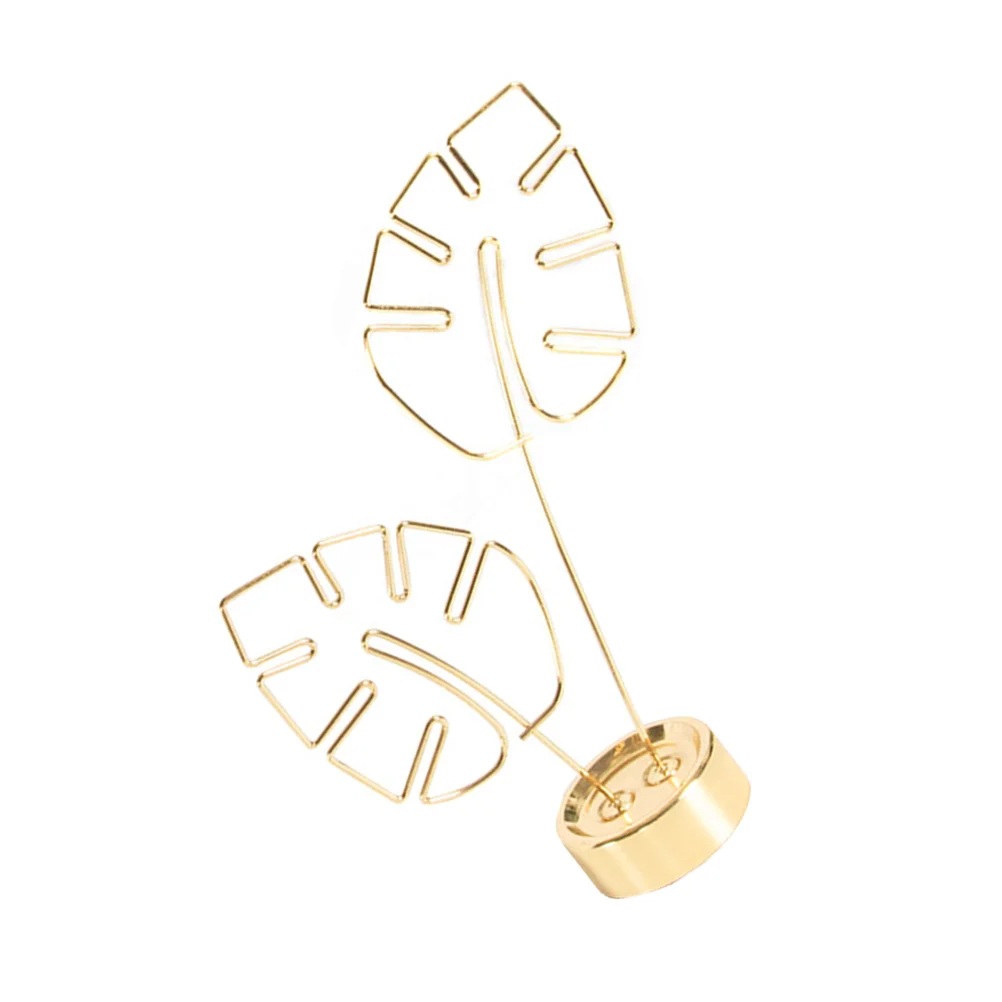 

Note Folder Wedding Desktop Decoration Metal Tabletop Photo Clips Stainless Steel Iron Clamp