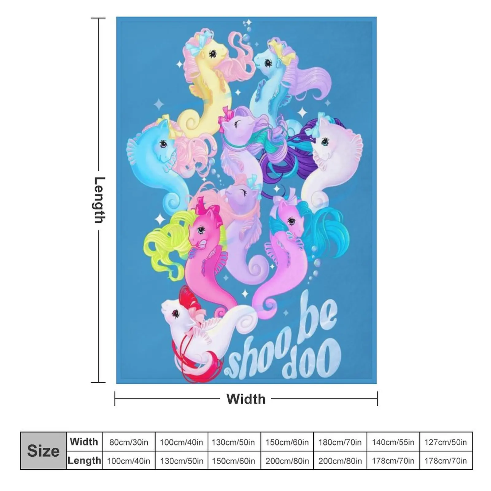 Морские пони MLP объединяются! Ворсистое теплое зимнее Рождественское украшение