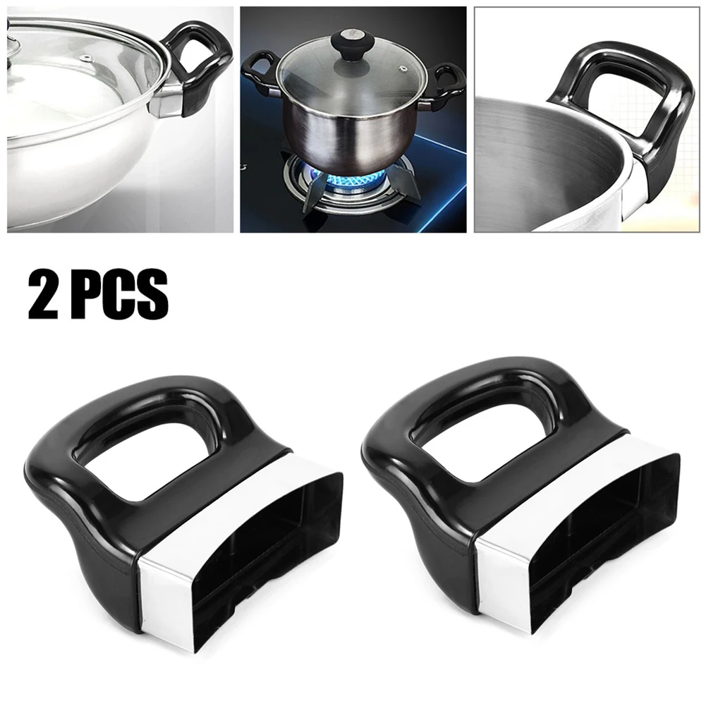 

High Heat Resistance Pot Side Handles Cookware Handgrip Cookware Parts Handles Replacement Kitchen Tool Lib Cover Sauce Pot