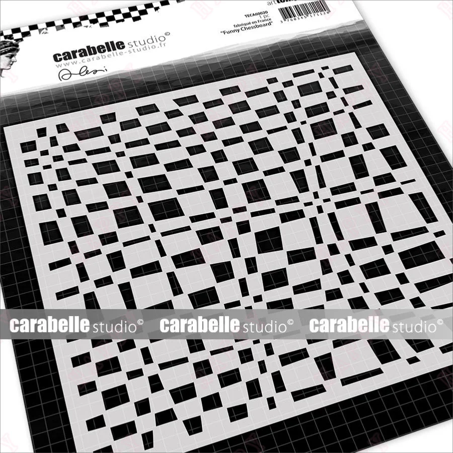 

New Arrival Plastic Stencil Cutting Dies For DIY Stencil Scrapbook Paper Card Photo Album Decoration Funny Chessboard