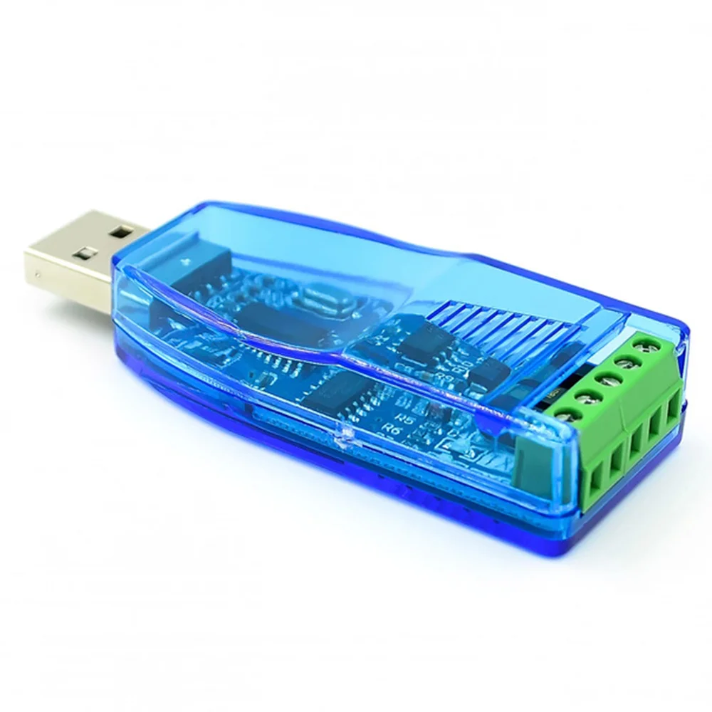 Фото 2 шт., USB-преобразователь RS485, модуль изоляции, обновление промышленных телевизоров, Защита от электростатического разряда, стандартная зеркальная плата CH340E №2