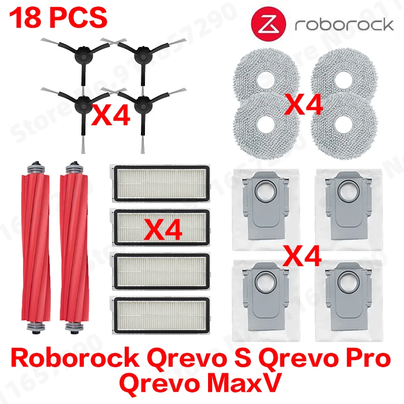 

Запчасти для робота-пылесоса Roborock Qrevo S/Pro/MaxV