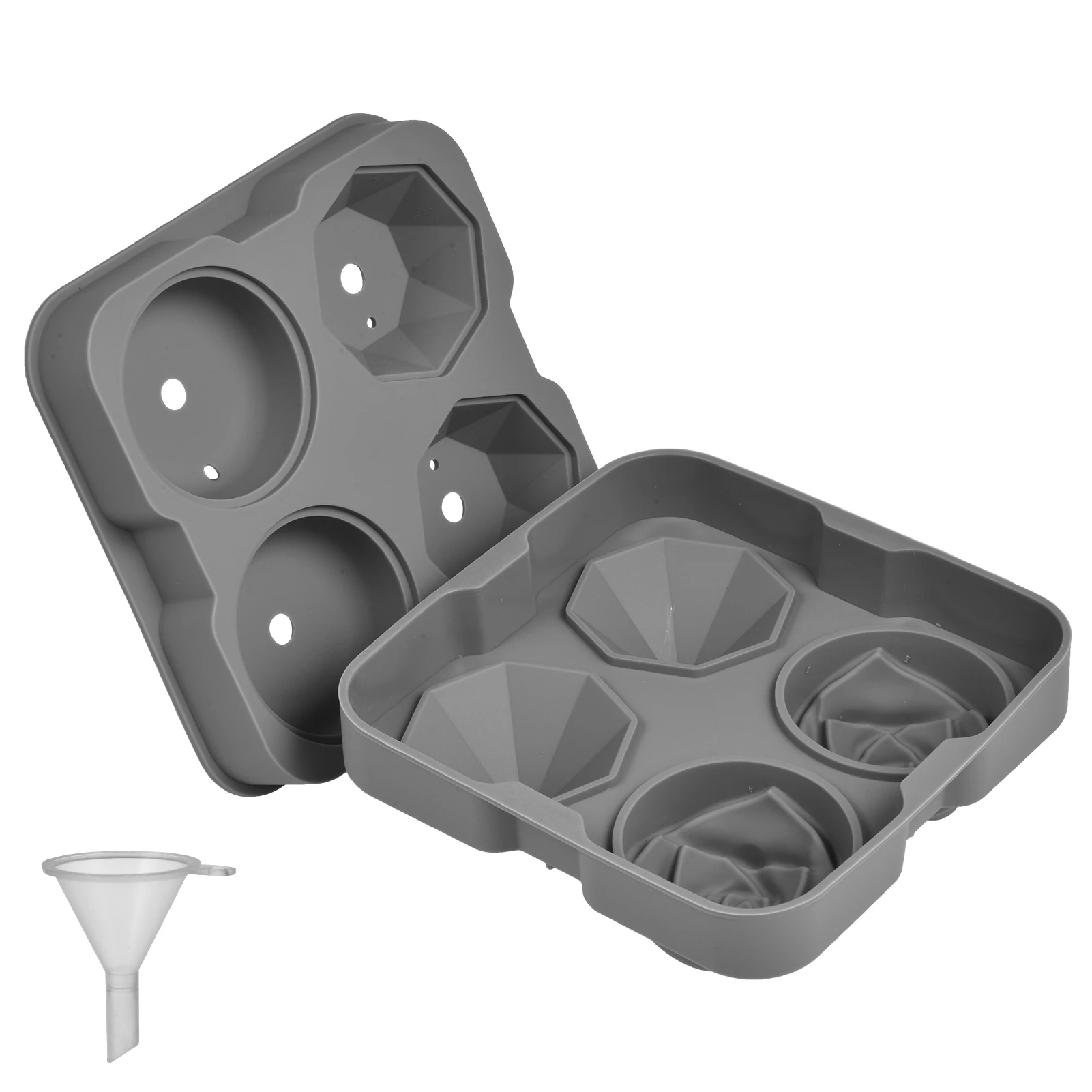 

Бриллиантовая Роза, поднос для кубиков льда, 3D силиконовые формы, форма для приготовления коктейлей, виски, пива, льда, летние гаджеты, кухон...