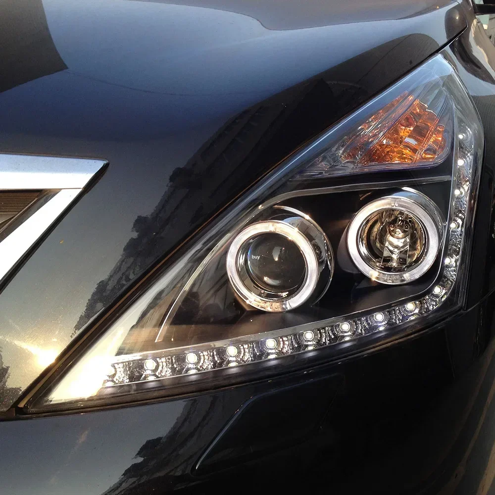 Автомобильные фары для Nissan Altima 2008-2012, светодиодные передние лампы автомобиля в сборе, обновление, высокое качество, 2 линзы проектора, инструменты, аксессуары (art.: 3920cd46cccf4) - 3920cd46cccf4
