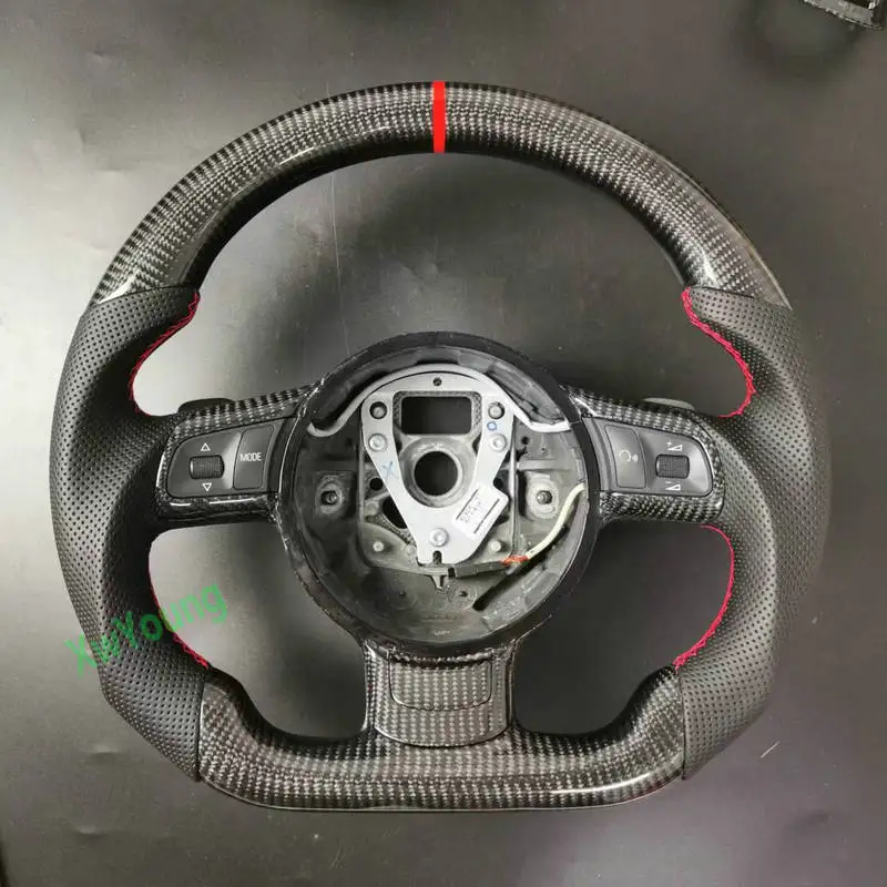 Для Audi TT R8 A38P 2008-2012 индивидуальное 100% натуральное углеродное волокно кожаное