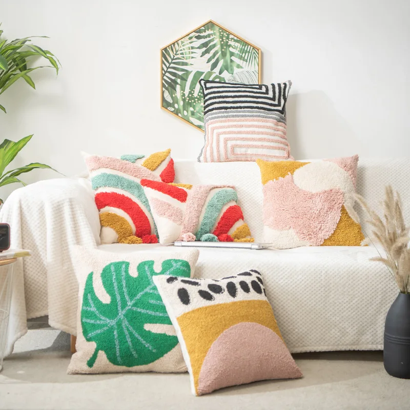 Наволочка для подушки с вышивкой 45x45/30x50 см