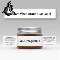 branded jar labels candle tin packaging box stickers personalized cosmetic custom logo diy small business wedding decoration