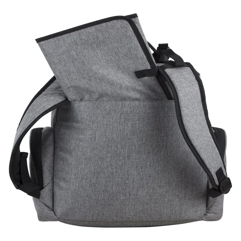 Wooster St. Backpack Diaper Bag with Adjustable Shoulder Straps, Bonus Changing Pad, Stroller Straps and Insulated Zipper Pocket
