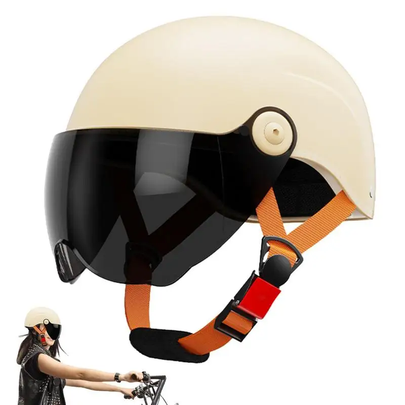 

Защитный шлем для скутера, в стиле ретро