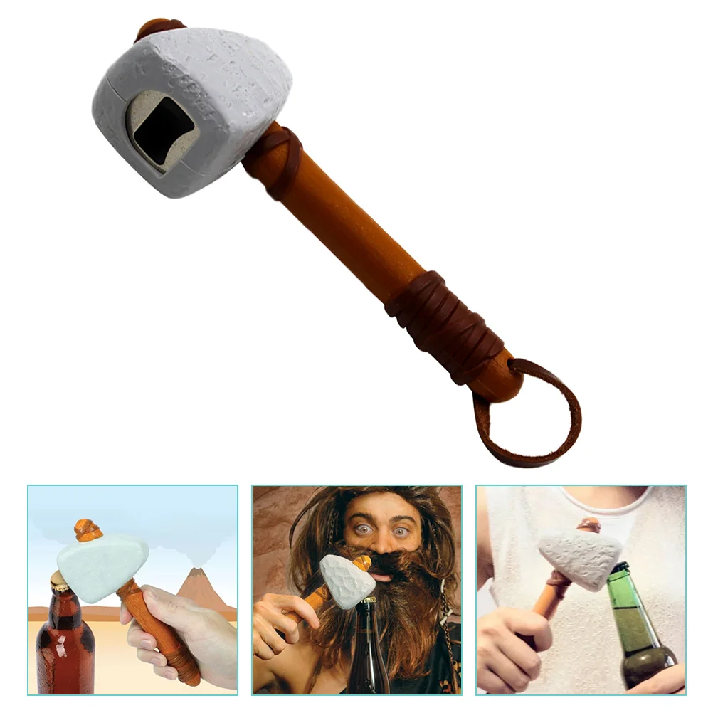 

Opener Bottle Beer Cap Opening Hammer Pocket Remover Tool Cartoon Small Picnic Bar Beverage Novelty Soda Tools Retro Keychain