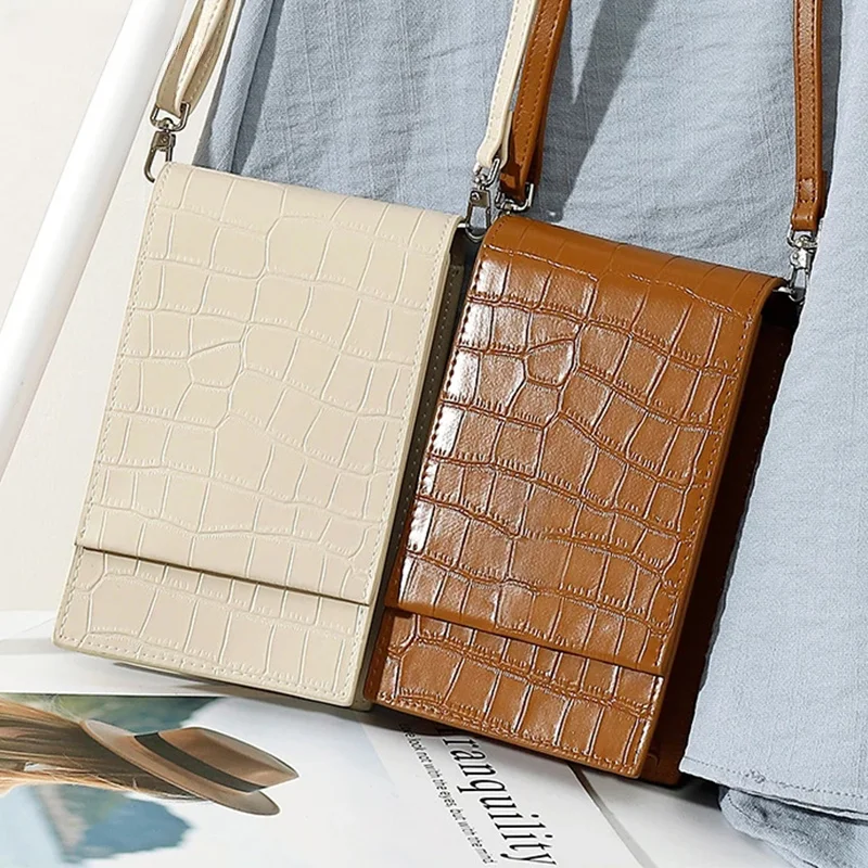 

Bags For Women 2023 New Fashion Handbags Women's PU Leather Phone Flap Crossbody Bags Ladies Brand Designer Shopper Bags Female
