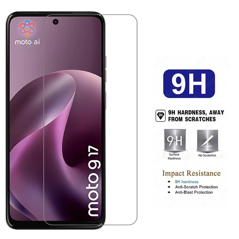 Защитное закаленное стекло для Motorola Moto G17 Power, защитная пленка для экрана Moto G17, Moto G 17, 17G, G17Power, 5G, пленка Motorolag17 (art.: 3920da203bff8) - 3920da203bff8
