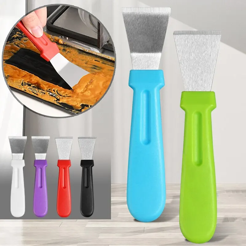 

2Pcs Multipurpose Kitchen Cleaning Spatula Scraper For Cleaning Oven Cooker Tools Utility Knife Kitchen Accessories
