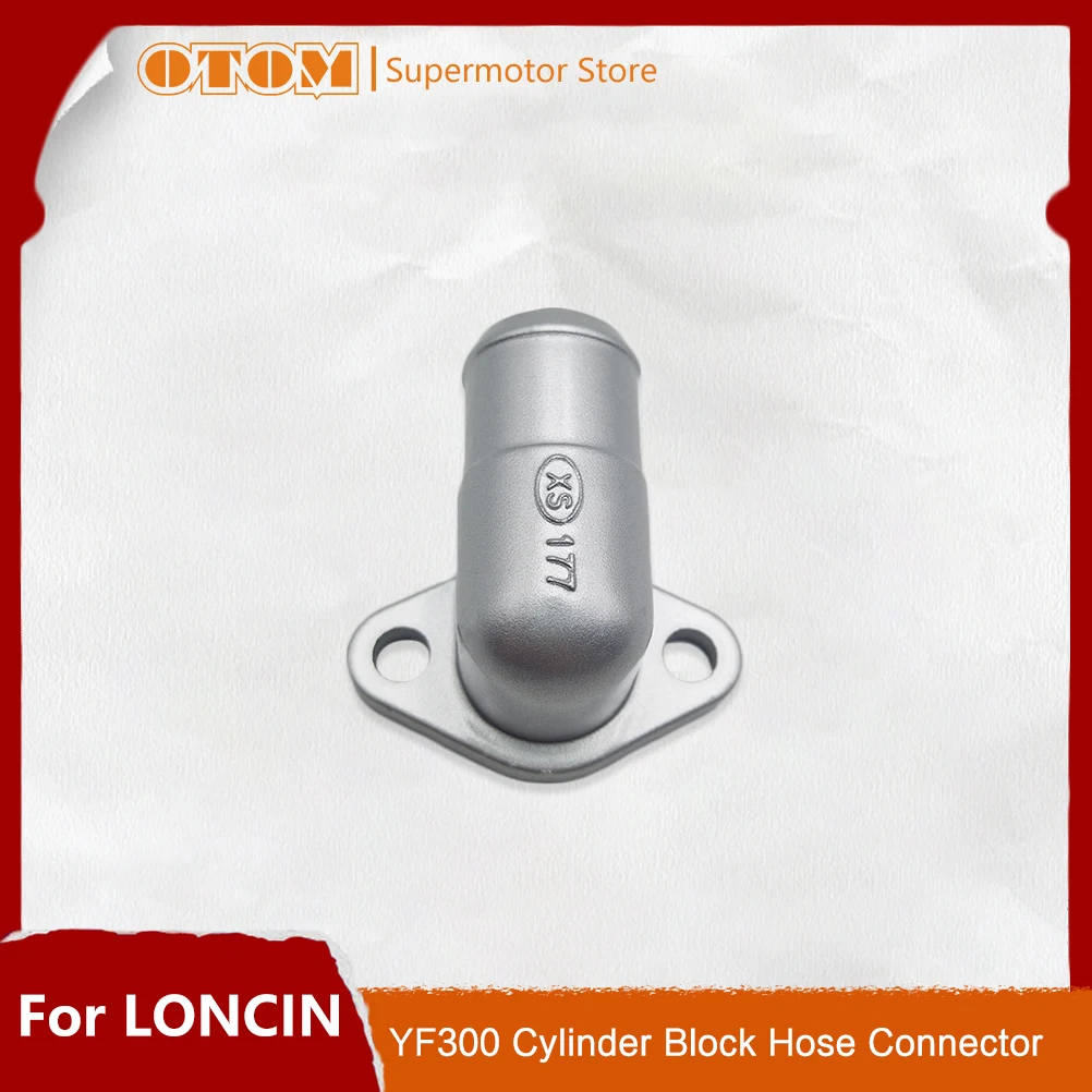 

OTOM Motorcycle Cylinder Block Water Pipe Elbow Connectors Plug Joint For Loncin Original YF300 Engine Pit Dirt Bike Accessories