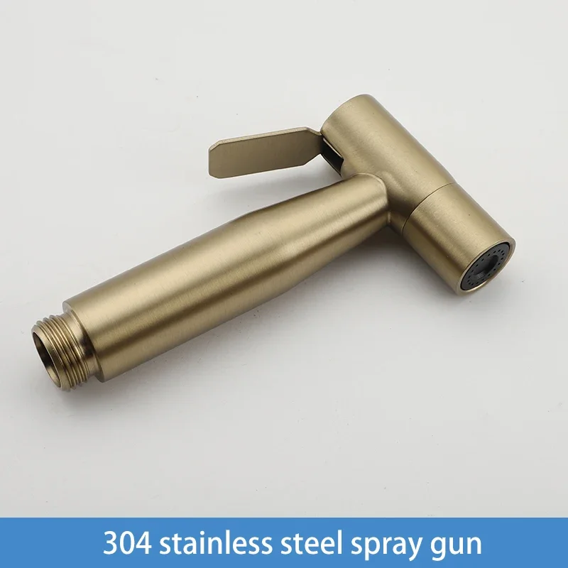 ULA Матовый золотой ручной распылитель для биде из нержавеющей стали