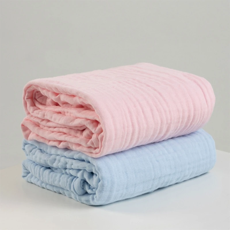 

Throw SwaddleWrap Bath Towel Receiving Blanket Newborn Blanket Toddler Muslin Cotton Gauze Baby Nursing Cover 6 Layers