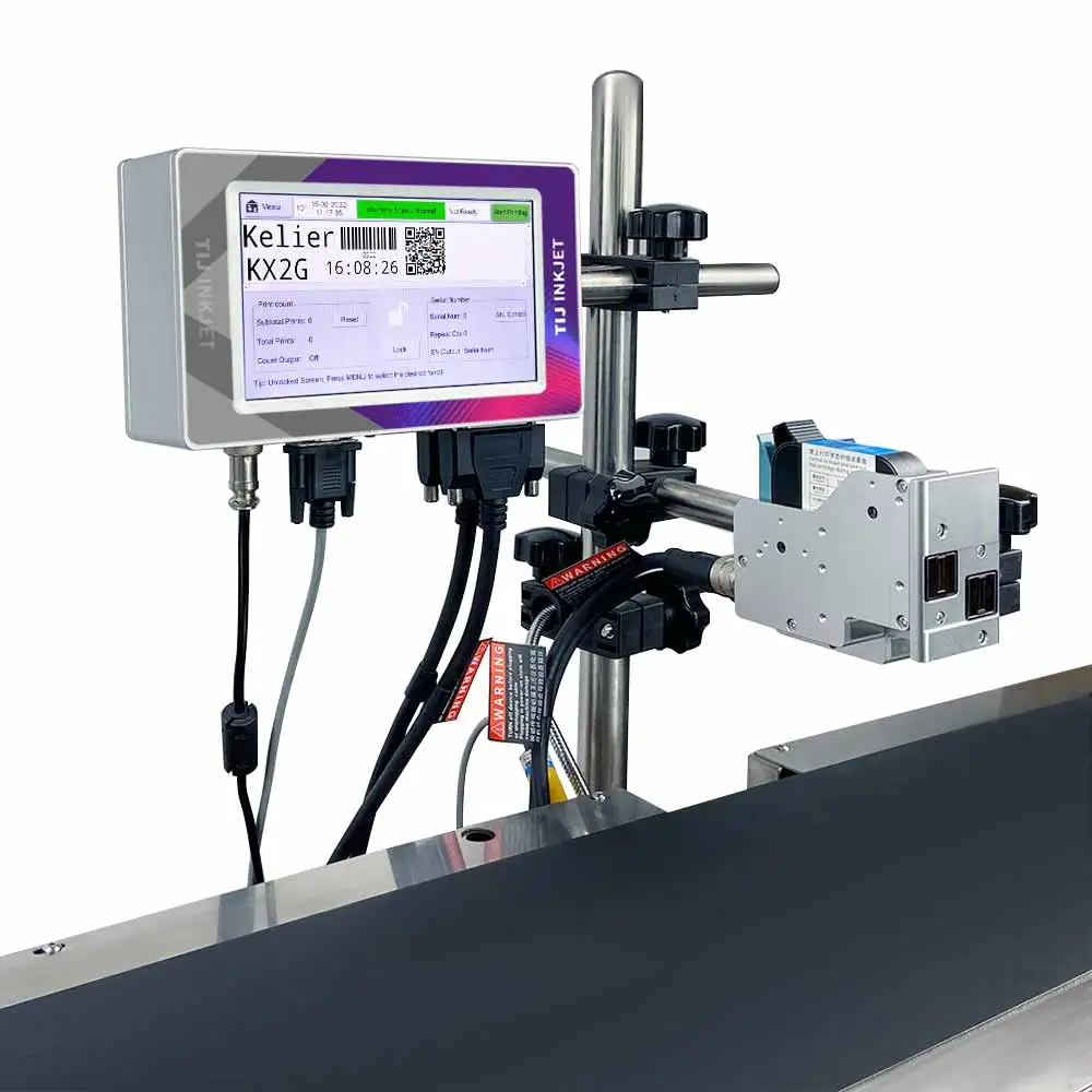 

Inkjet printer KX2G coding machine for Medicine Cosmetics Packaging boxes and cups
