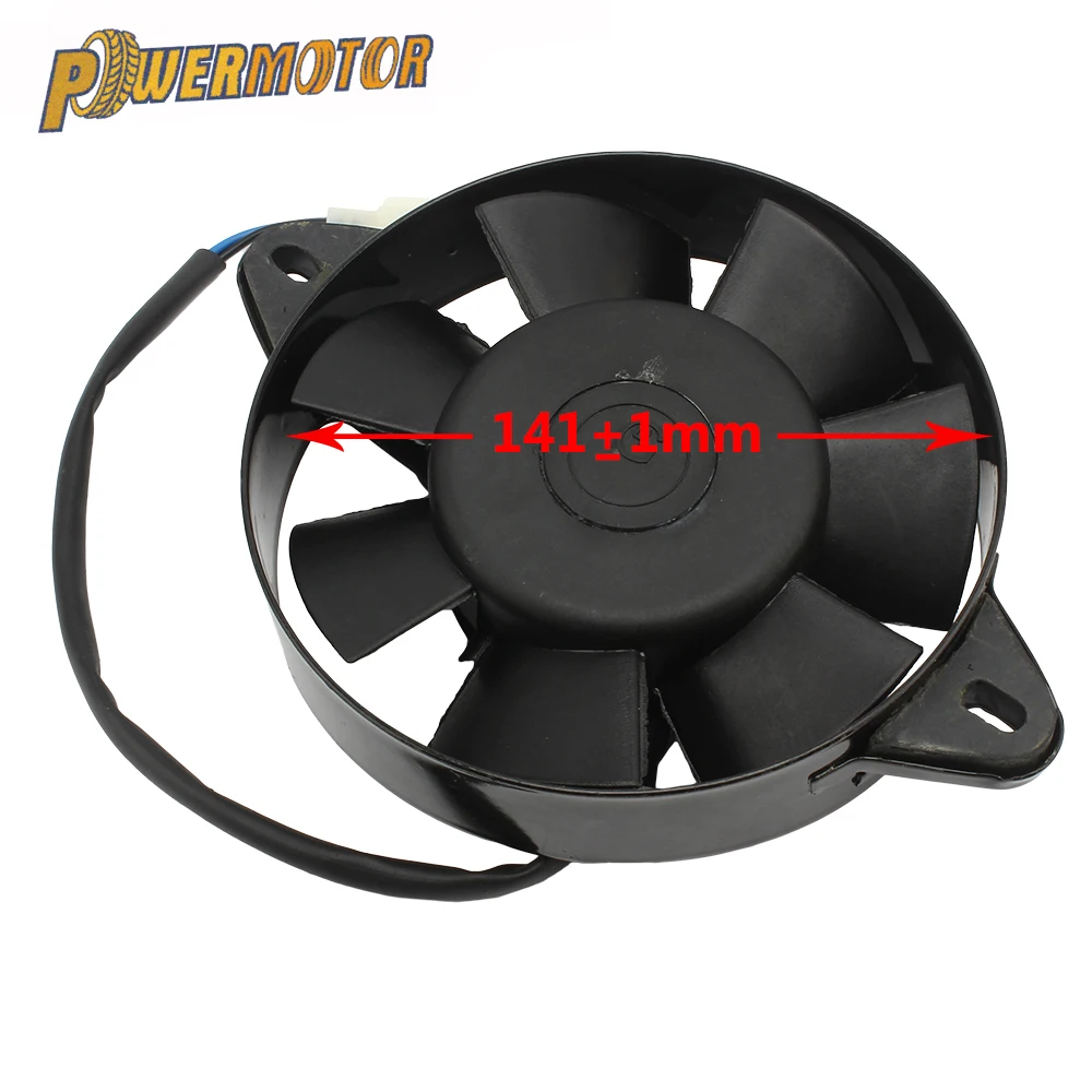 Универсальный вентилятор для мотоцикла охлаждающий электрический радиатор