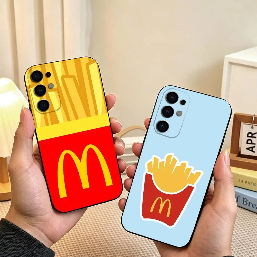 Фото Чехол для телефона C-Cool B-Brand McDonaldsES для Samsung S26, S25, S24, S23, S22, S21, S30, Ultra, Plus, Fe, Lite, Note, 10, черный чехол в подарок. №1