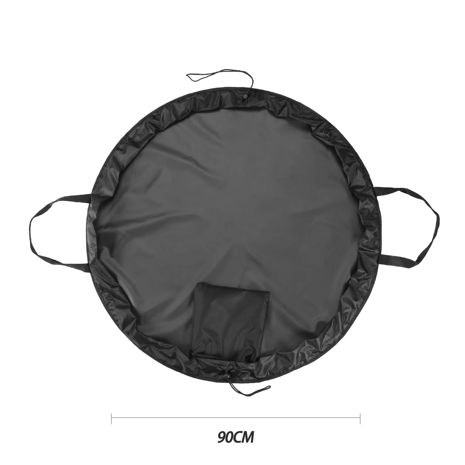 600D Wetsuit Clothes Storage Bag Black Portable Foldable Universal Waterproof Beach Surf Clothes Changing Pad