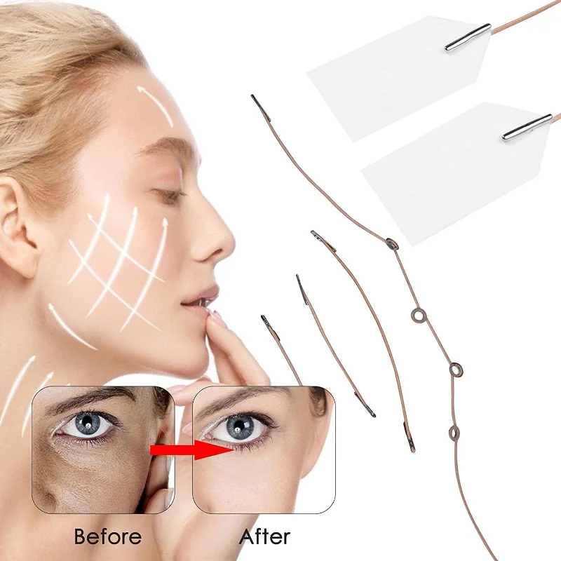 

40Pcs/Set Invisible Thin Face Stickers V-Shape Face Facial Line Wrinkle Sagging SkinFace Lift Up Fast Chin Adhesive Tape