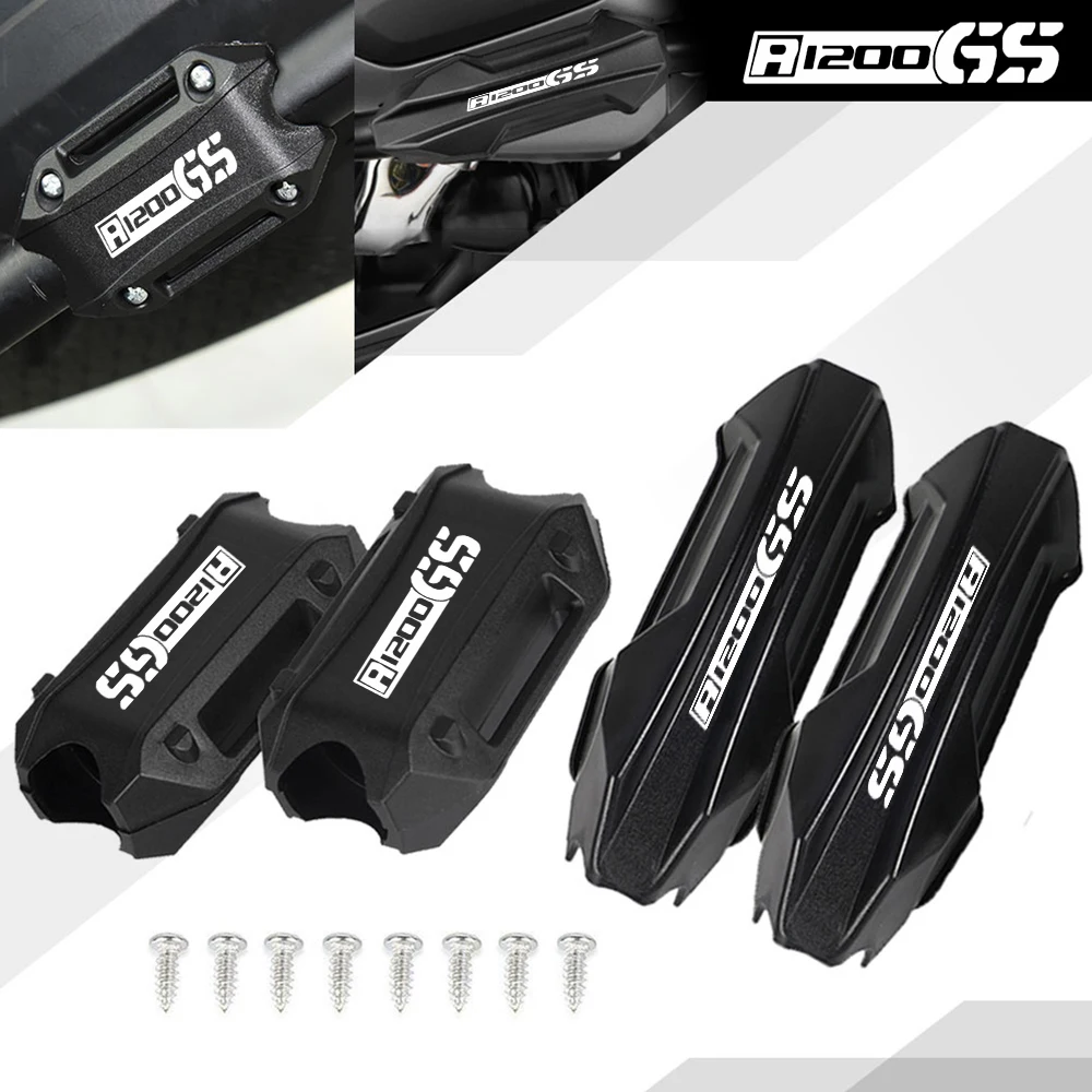 

Motorcycle 25mm Engine Crash Bar Protection Bumper Decorative Guard Block For BMW R1200GS R 1200 GS LC 2004-2018 2017 2016 2015