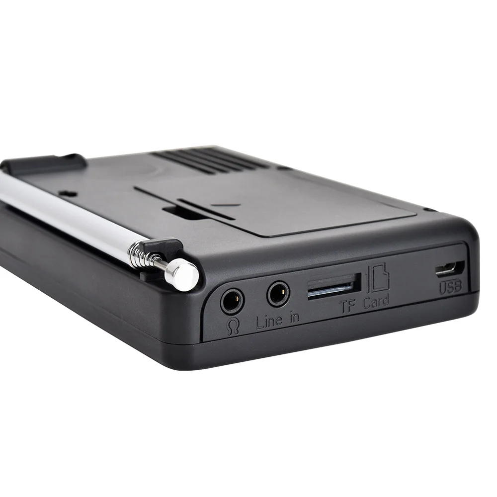 Портативное мини-радио HRD-603 AM/FM/SW/BT/TF карманное радио USB MP3 цифровой рекордер Bluetooth