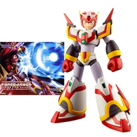 original rockman model kit anime figure rockman x force armor 112 action figures collectible ornaments toys gifts for kids