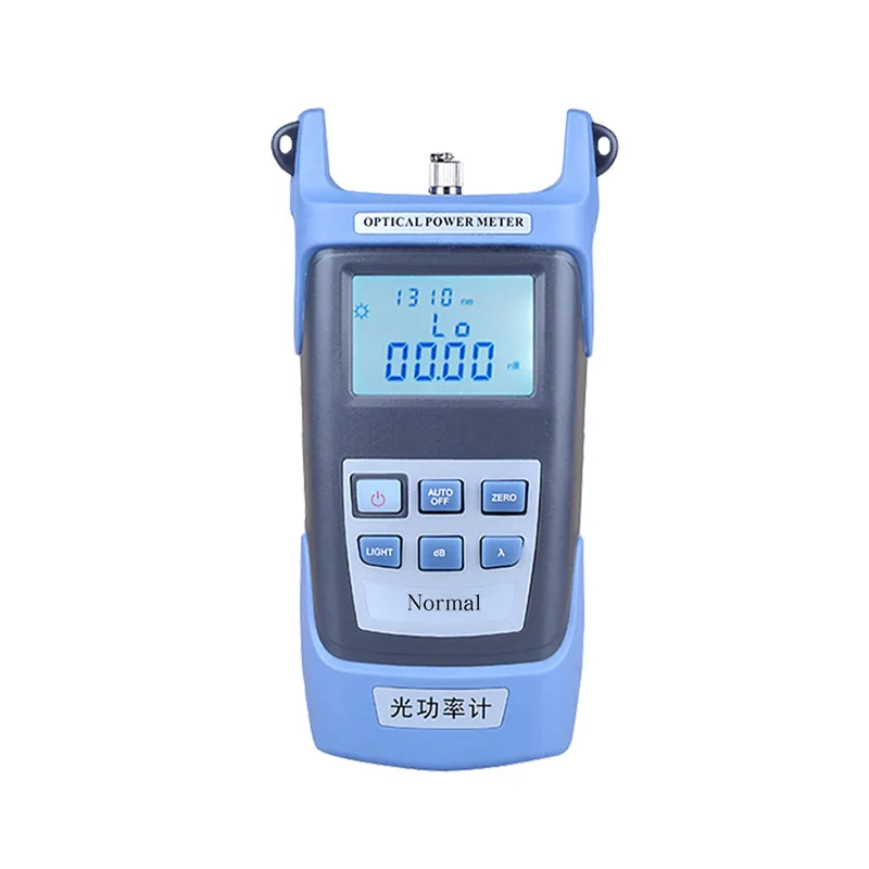 -70+10dbm FTTH Optical power meter SC/FC/ST Adapters 850nm/980/1300/1310/1490/1550/1625nm 7 wavelengths test