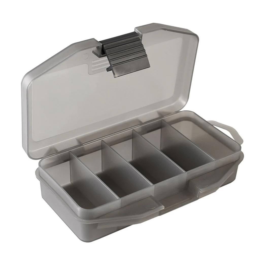 

Fishing Tackle Box Plastic Fishing Equipment Soft Fish Lure Hook Bait Storage Anti-drop Wear-resistant Fish Box Lure Accessories