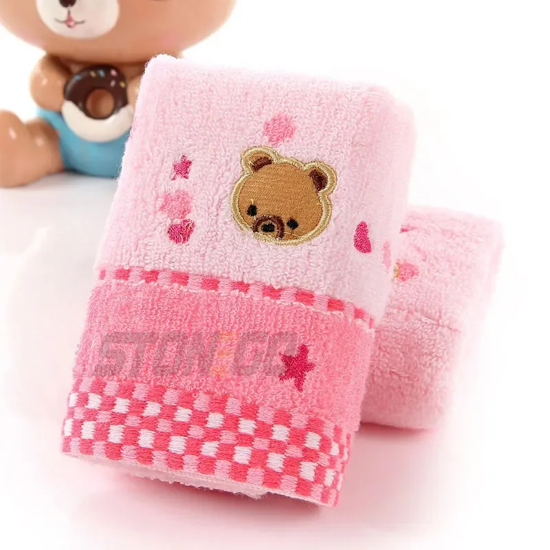 

JJYY Детское полотенце с медведем синего цвета