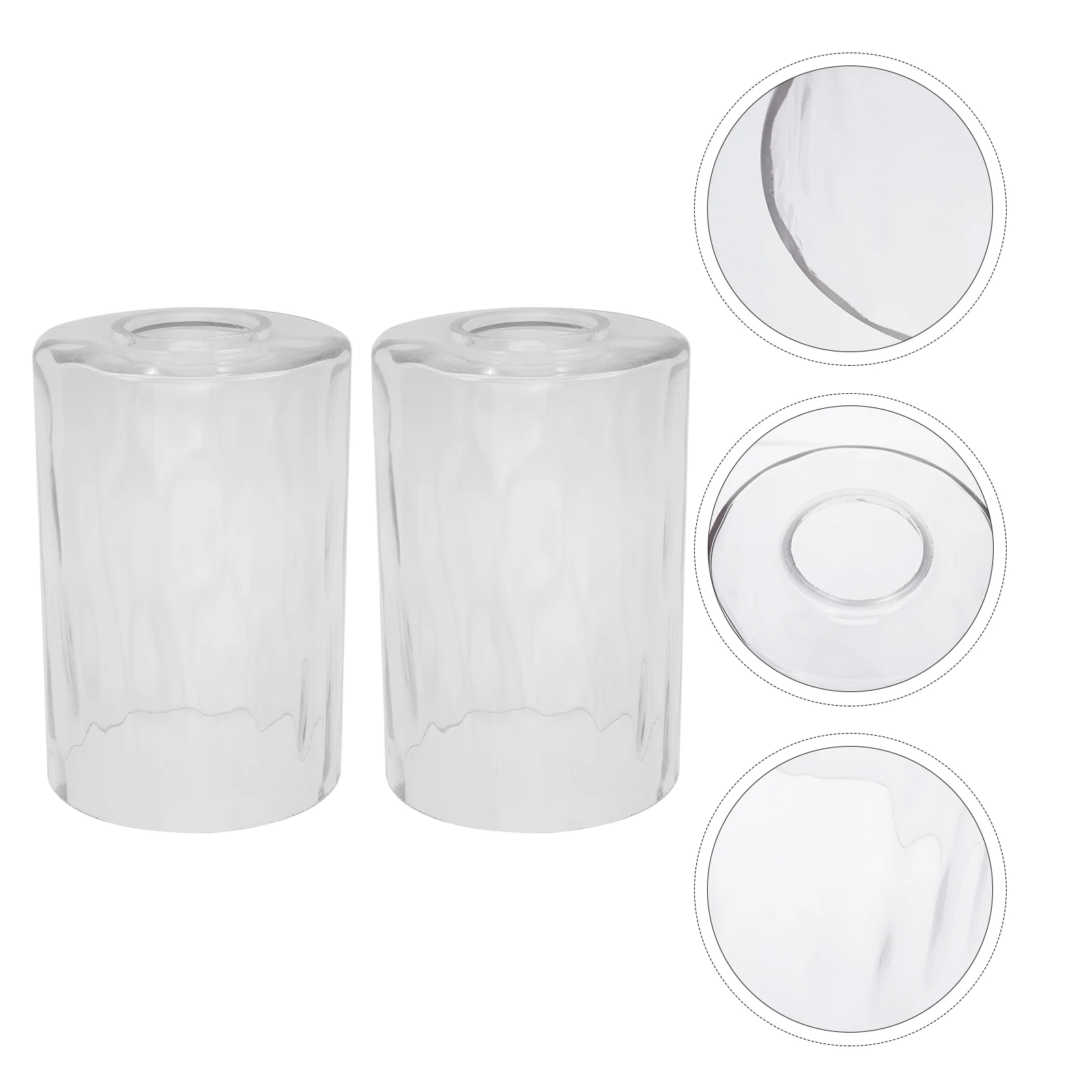 

2 Pcs Wall Light Shades Outdoor Light Covers Table Lamp Cover Pendant Light Cover Lampshade Desktop Bedside Lamp Shade