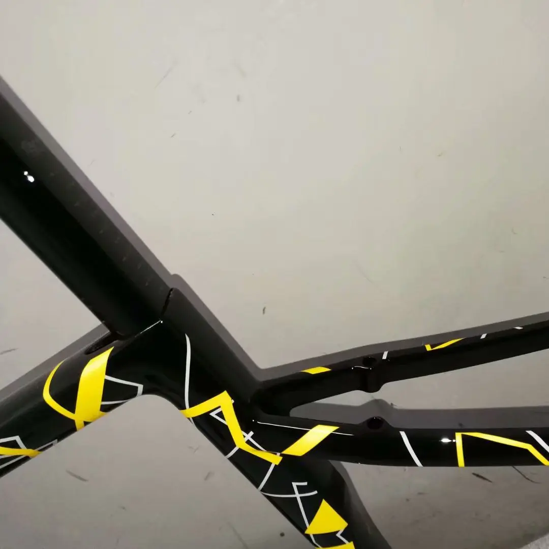 

T1100 SL6 Bike Frame 2023 V Brake Carbon Fiber Frame Bicycle Frame Fit Di2 Made in Taiwan