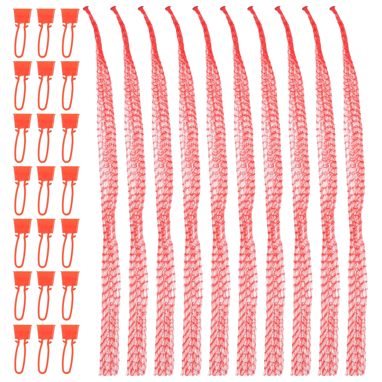 

100 Pcs Mesh Produce Bag Mesh Storage Bags Weaving Nets Bag Vegetable Storage Bags Woven Mesh Bag Potato Onion Storage Bags