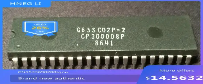 

Freeshipping G65SC02P-4 G65SC02P G65SC02